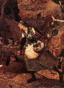 BRUEGEL, Pieter the Elder Dulle Griet (detail) fds oil painting